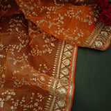 Orange Sabyasachi inspired Dupatta