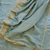 Tissue Russian Silk Dress Material