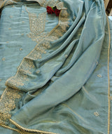 Tissue Russian Silk Dress Material