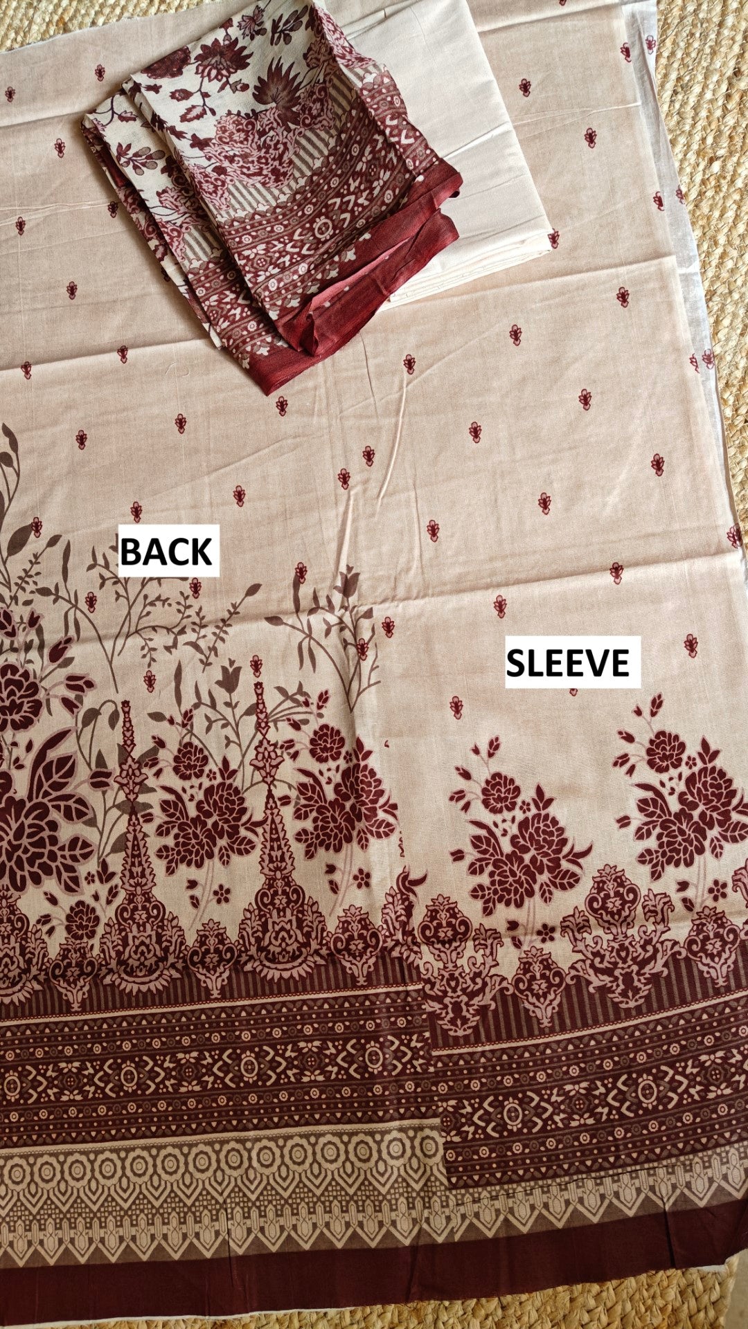 Beautiful Cotton Printed Dress material.