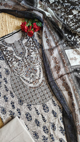 Cotton Pakistani Printed Dress material.