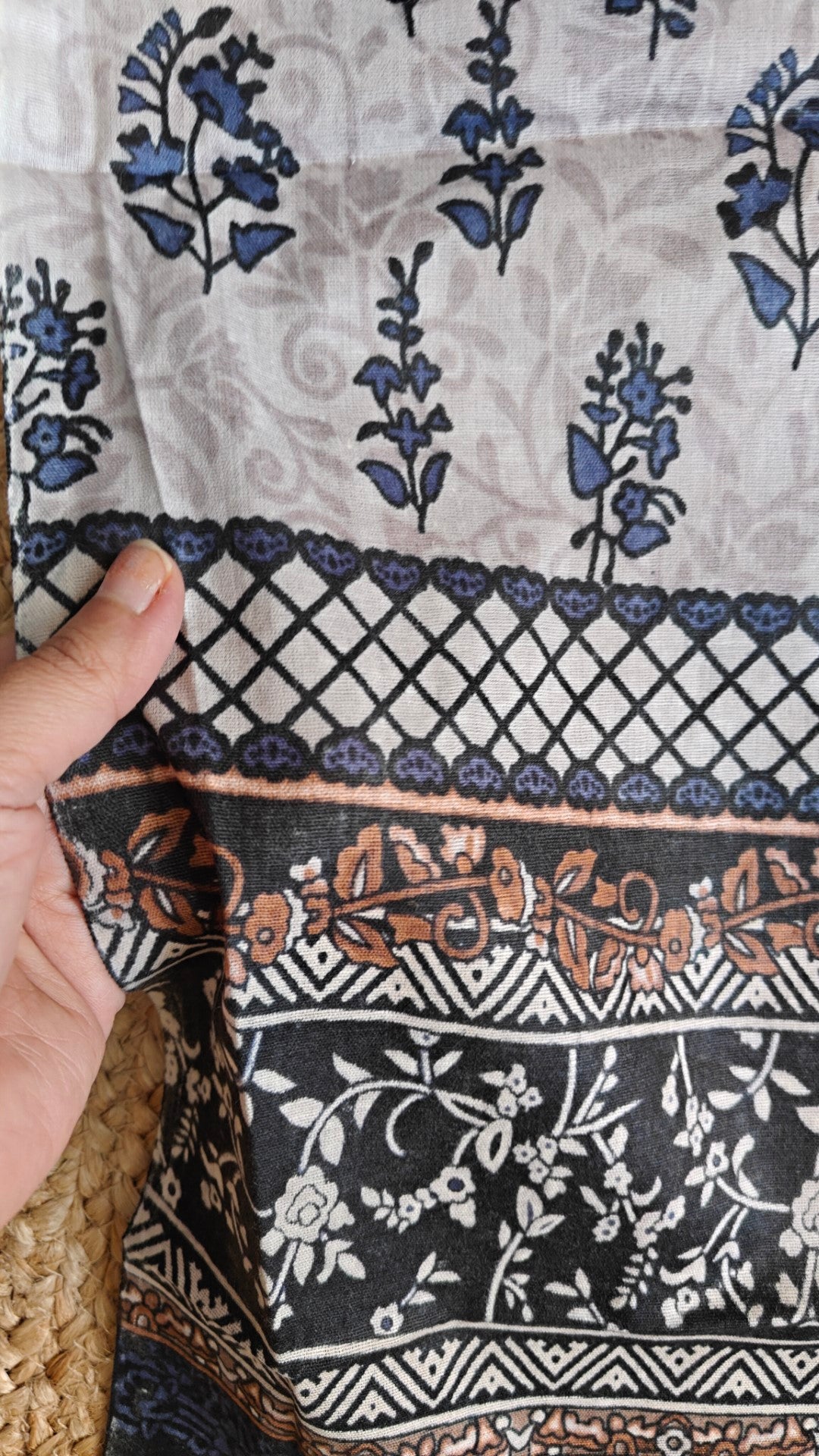 Cotton Pakistani Printed Dress material.