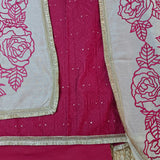 Mul Chanderi Designer Dupatta Dress material