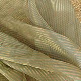 Chiniya tissue dupatta with Pure Chanderi embroidered kurta - Unstitched Suit