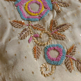 Sabyasachi concept Party wear Pearl work Dress material with Full dupatta weaving