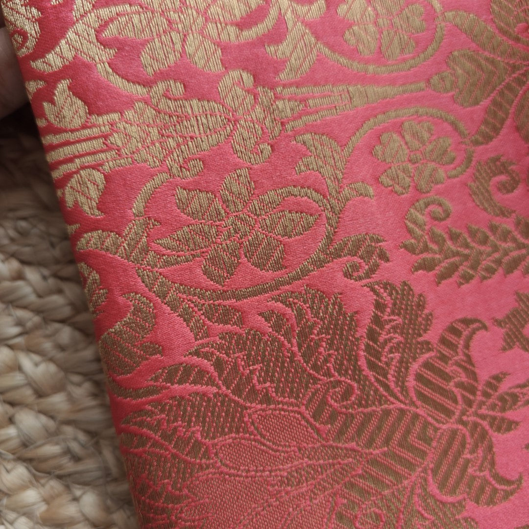 Brocade Kurta Dupatta set - unstitched dress material