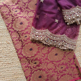 Brocade Kurta Dupatta set - unstitched dress material