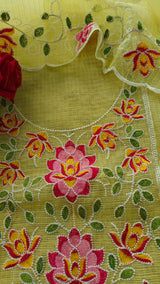 Kotta embroidered kurta dupatta set Unstitched