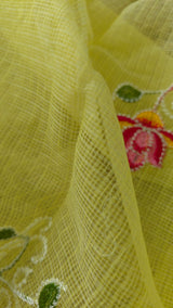 Kotta embroidered kurta dupatta set Unstitched