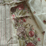 Pure Mul Cotton Embroidery dress material