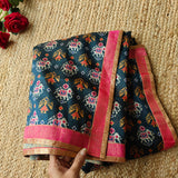 Tussar silk patola print saree.