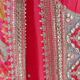 Printed Dupatta Festive wear unstitched Dress Material