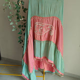 Pearl embroidery Designer Partywear embroidery unstitched suit