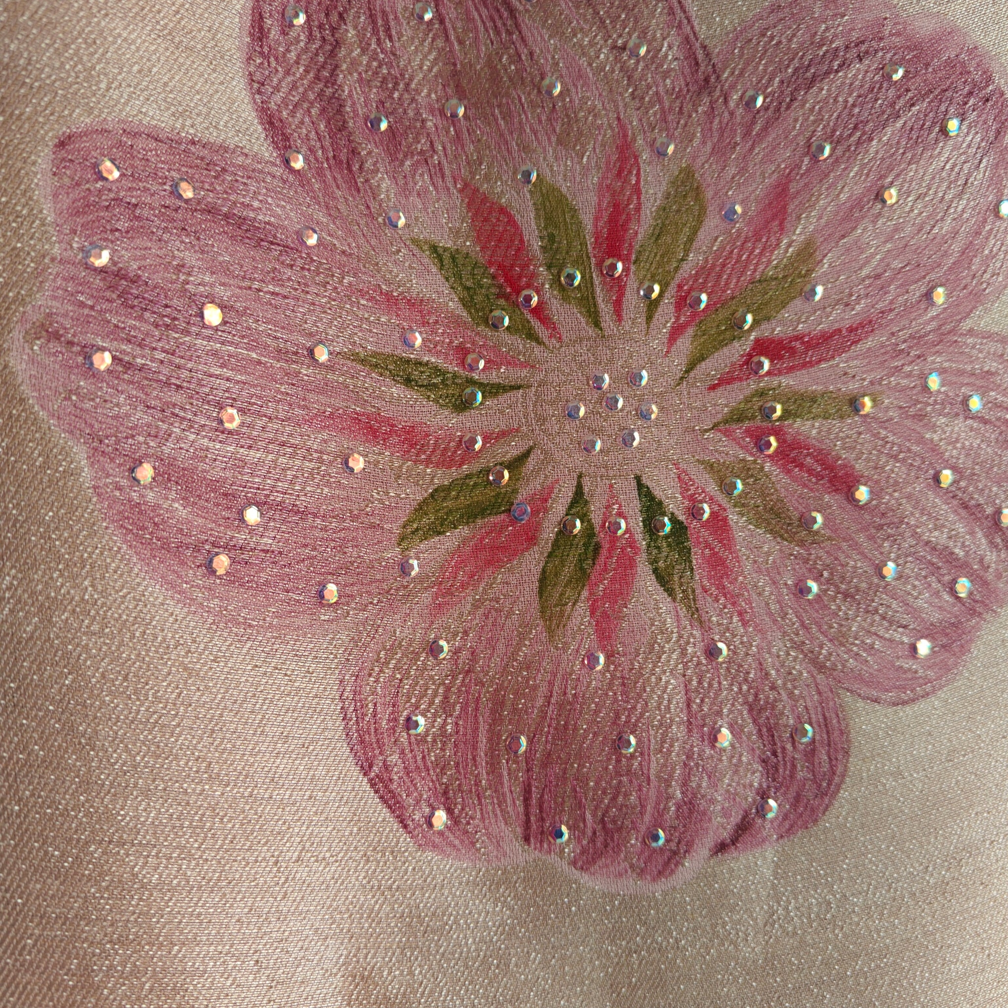 Bhagalpuri Silk in Onion Pink Dress material - Unstitched collections