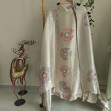 Bhagalpuri Silk in Lavender Dress material - Unstitched collections