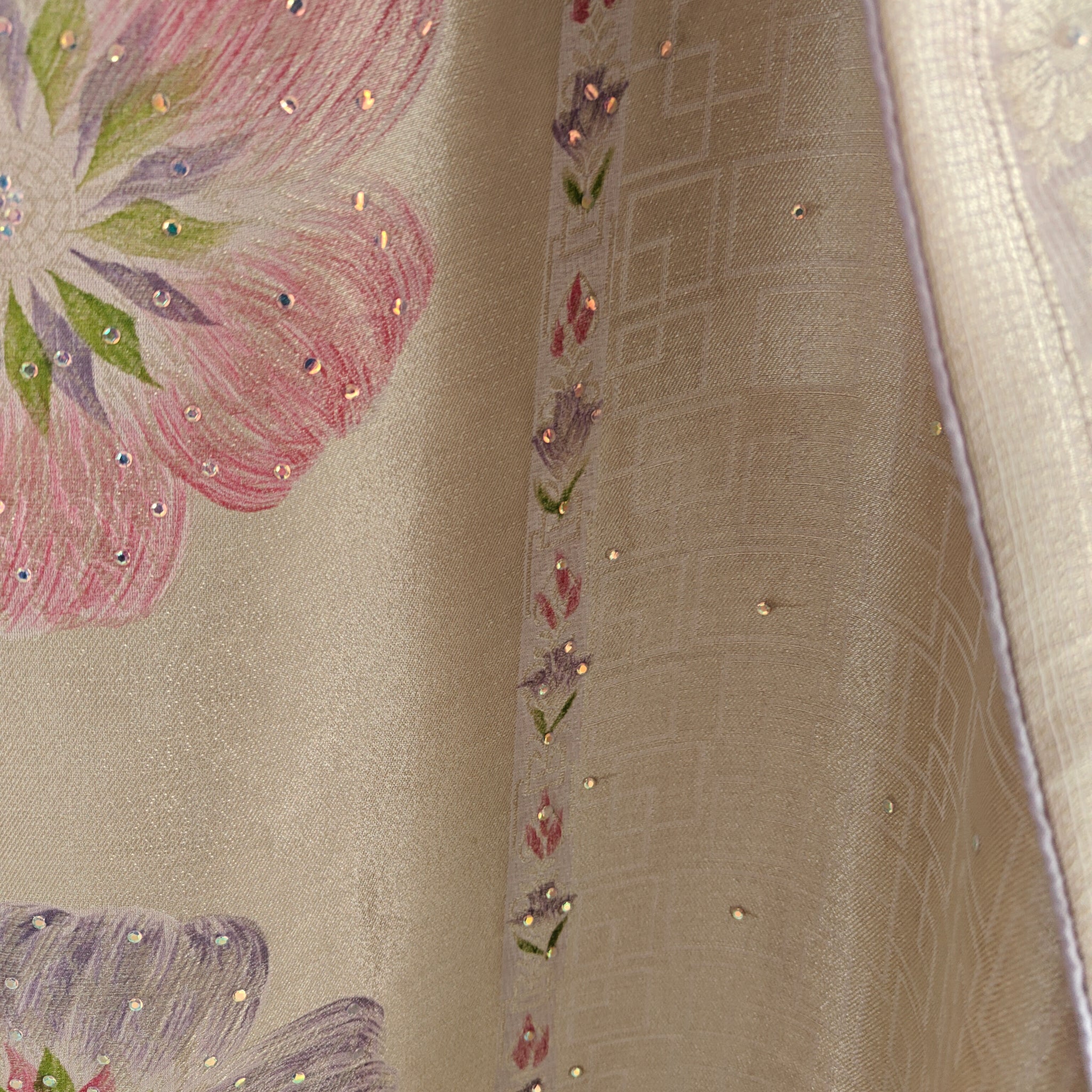 Bhagalpuri Silk in Lavender Dress material - Unstitched collections