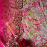 Kurta Dupatta Set Unstitched Top 2.2 mtr