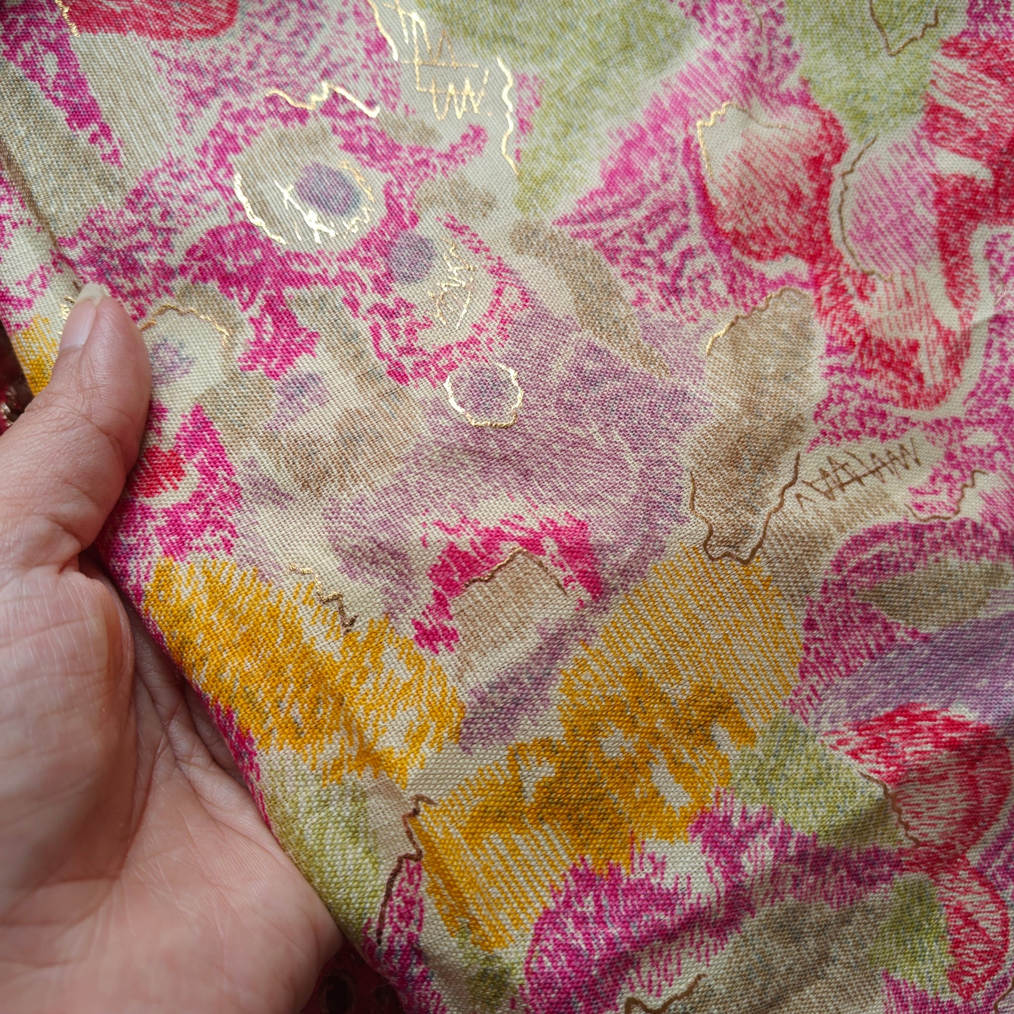 Kurta Dupatta Set Unstitched Top 2.2 mtr