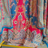 Pakistani Print with embroidery.