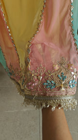 Georgette Gotta Patti Unstitched Suit