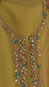 Georgette Gotta Patti Unstitched Suit