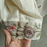 Pure Mul Cotton Embroidery dress material