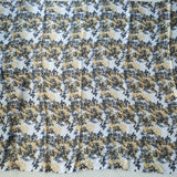 Floral Printed Satin Georgette fabric