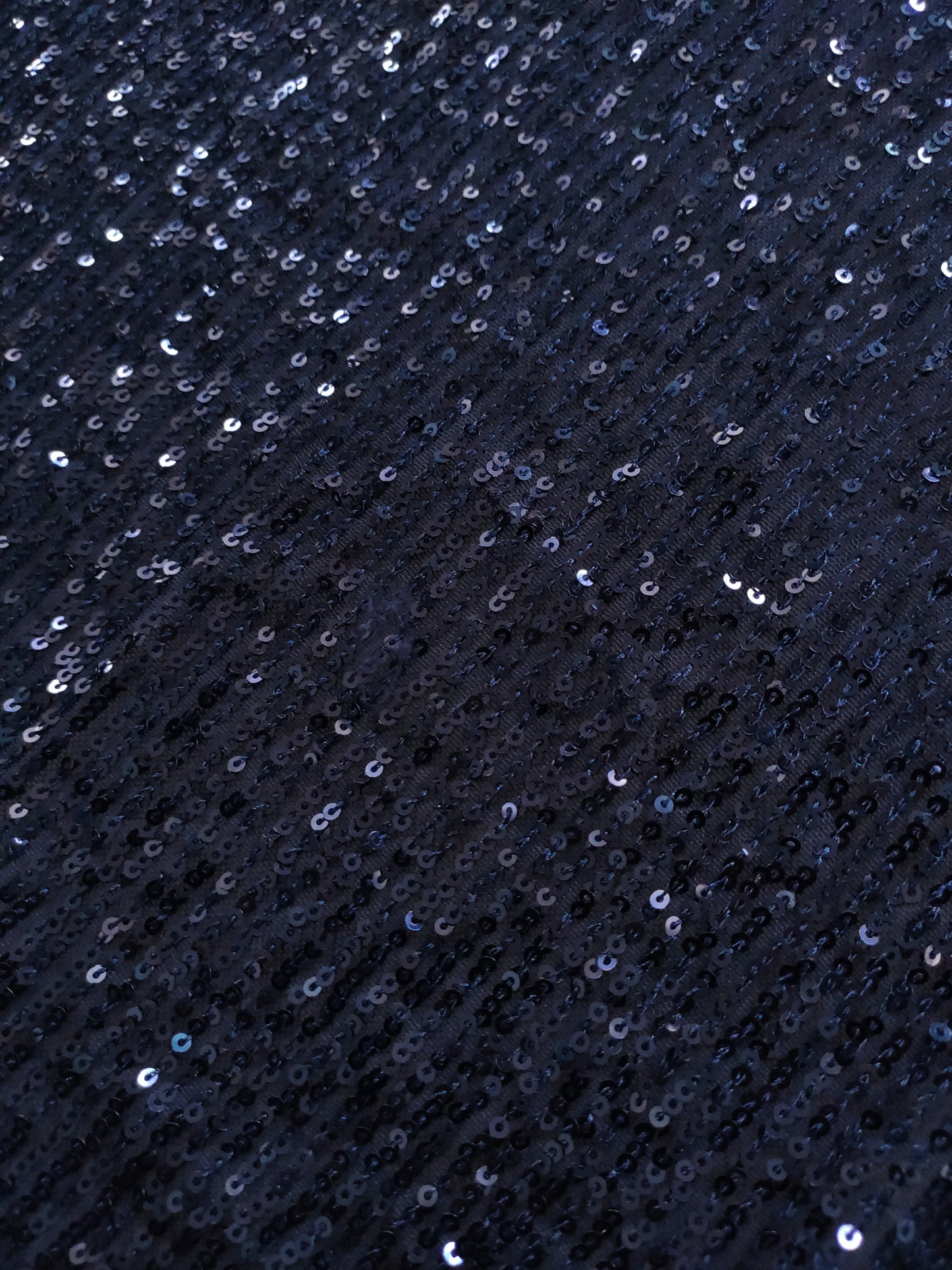 Blue Sequin embroidered on Imported Lycra net