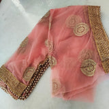 Net dupatta with beautiful beaded border