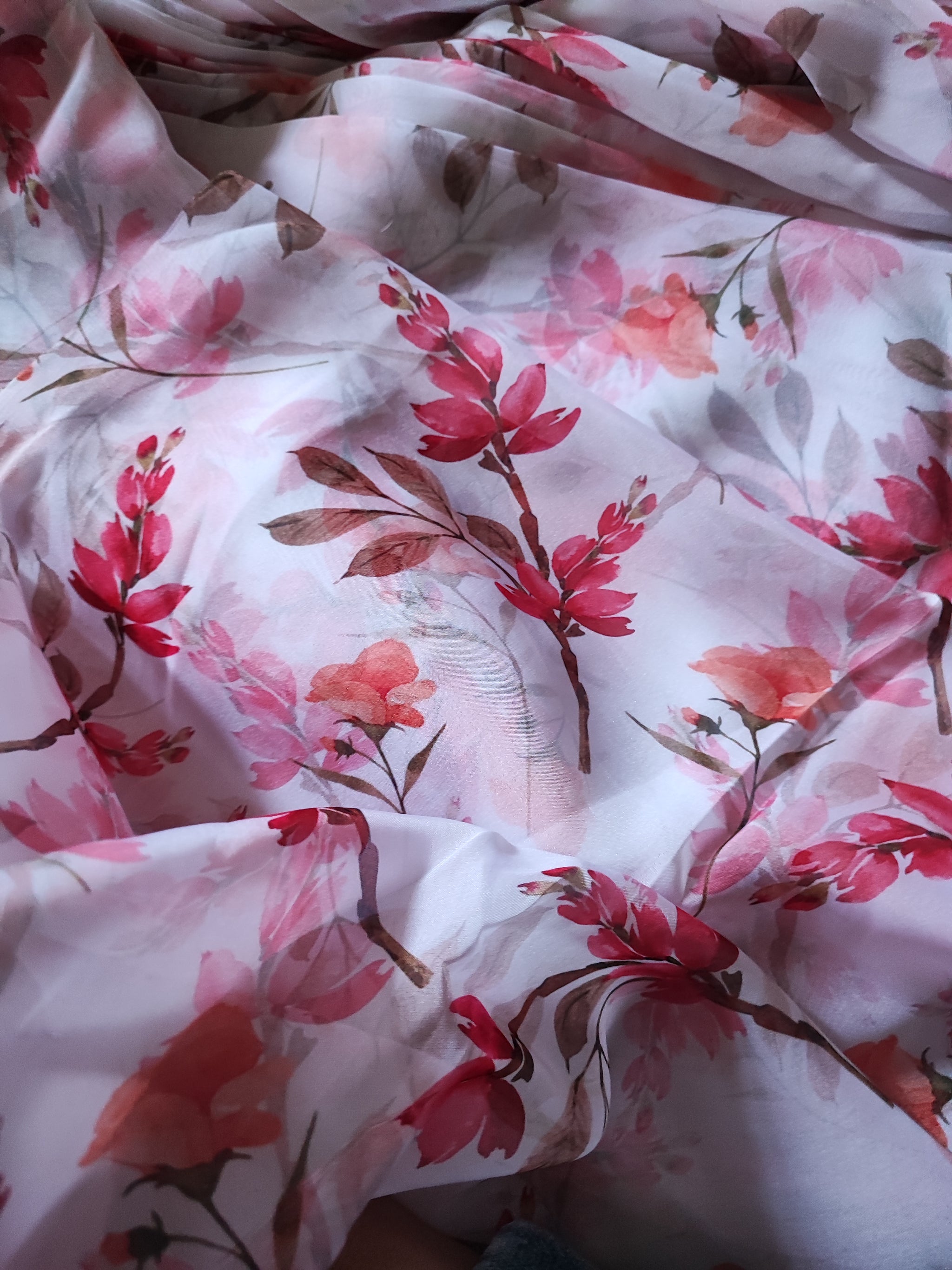 Printed Georgette fabric