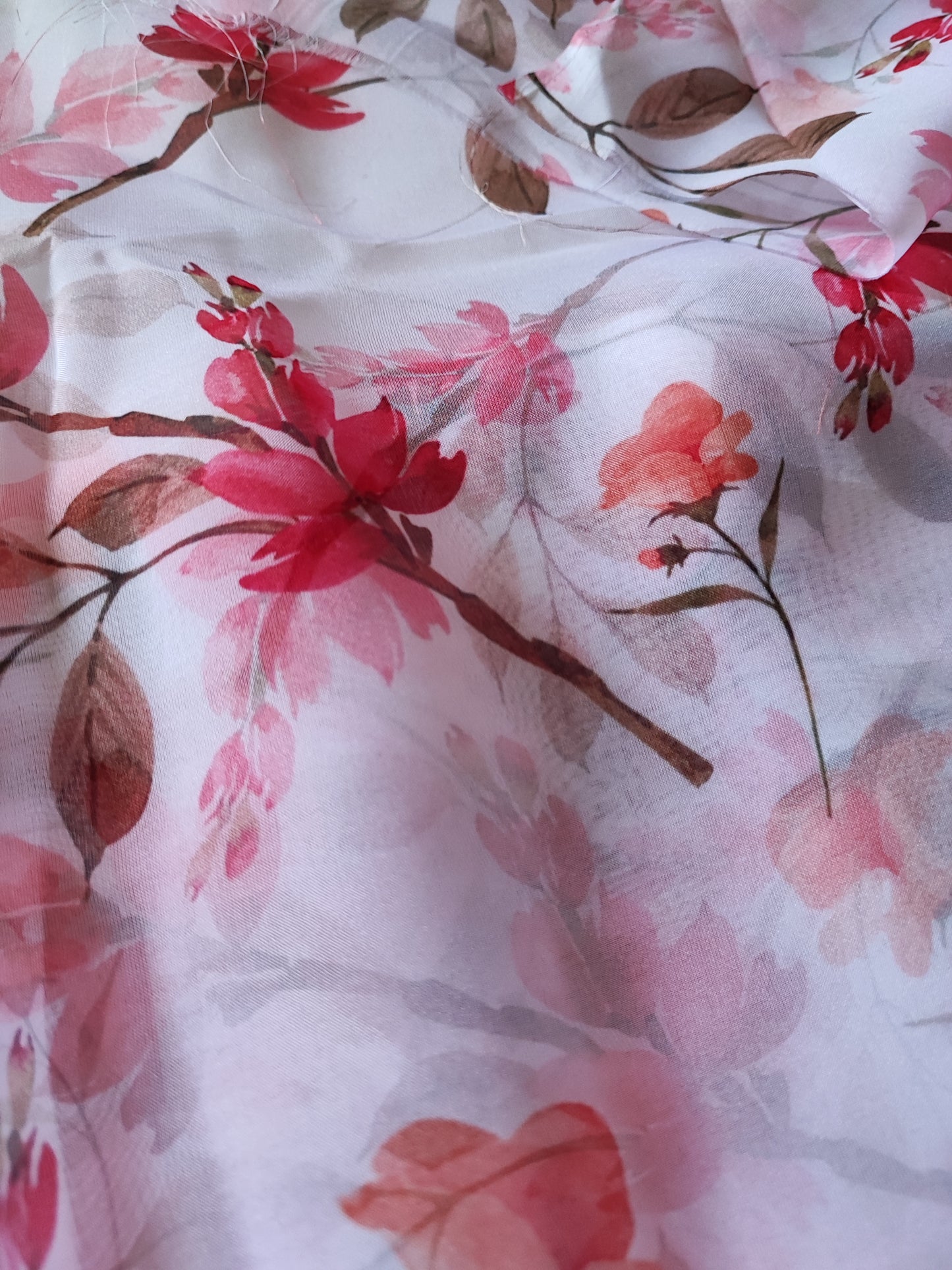 Printed Georgette fabric