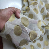 Dyeable Georgette Big Banarasi Booti