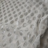 Silver Dyeable Georgette Banarasi Booti