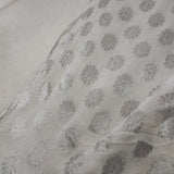 Silver Dyeable Georgette Banarasi Booti