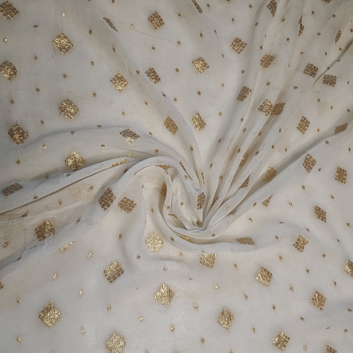 Dyeable Georgette Banarasi Booti