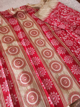 Sugarcane fibre saree. Silky flowy printed saree
