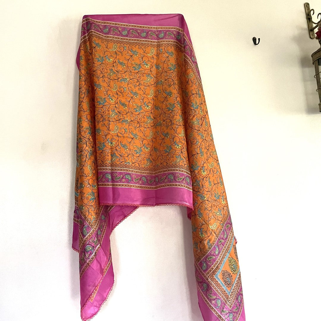 Printed Indian dupatta