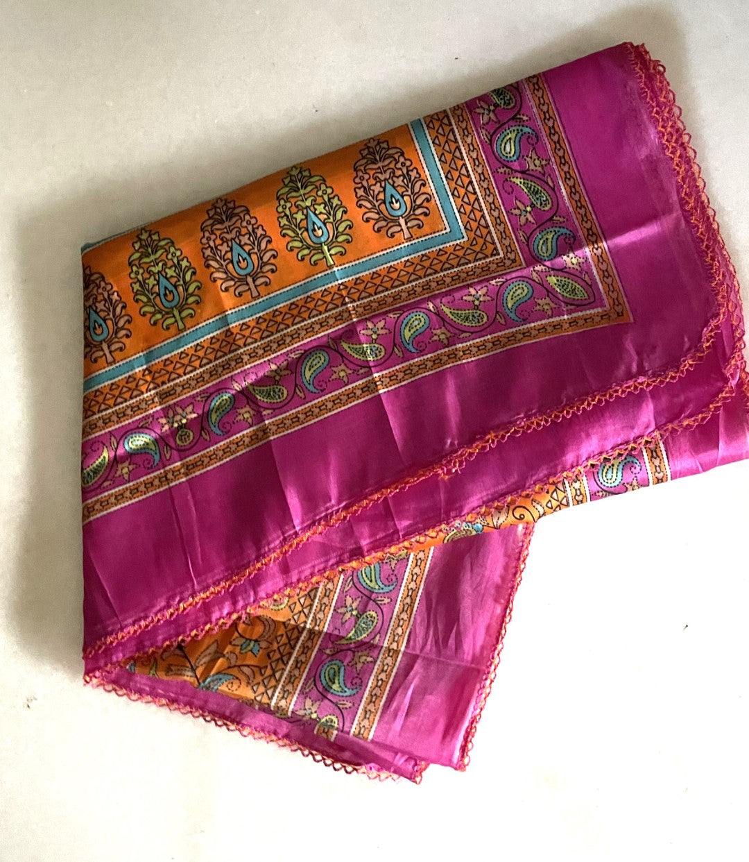 Printed Indian dupatta
