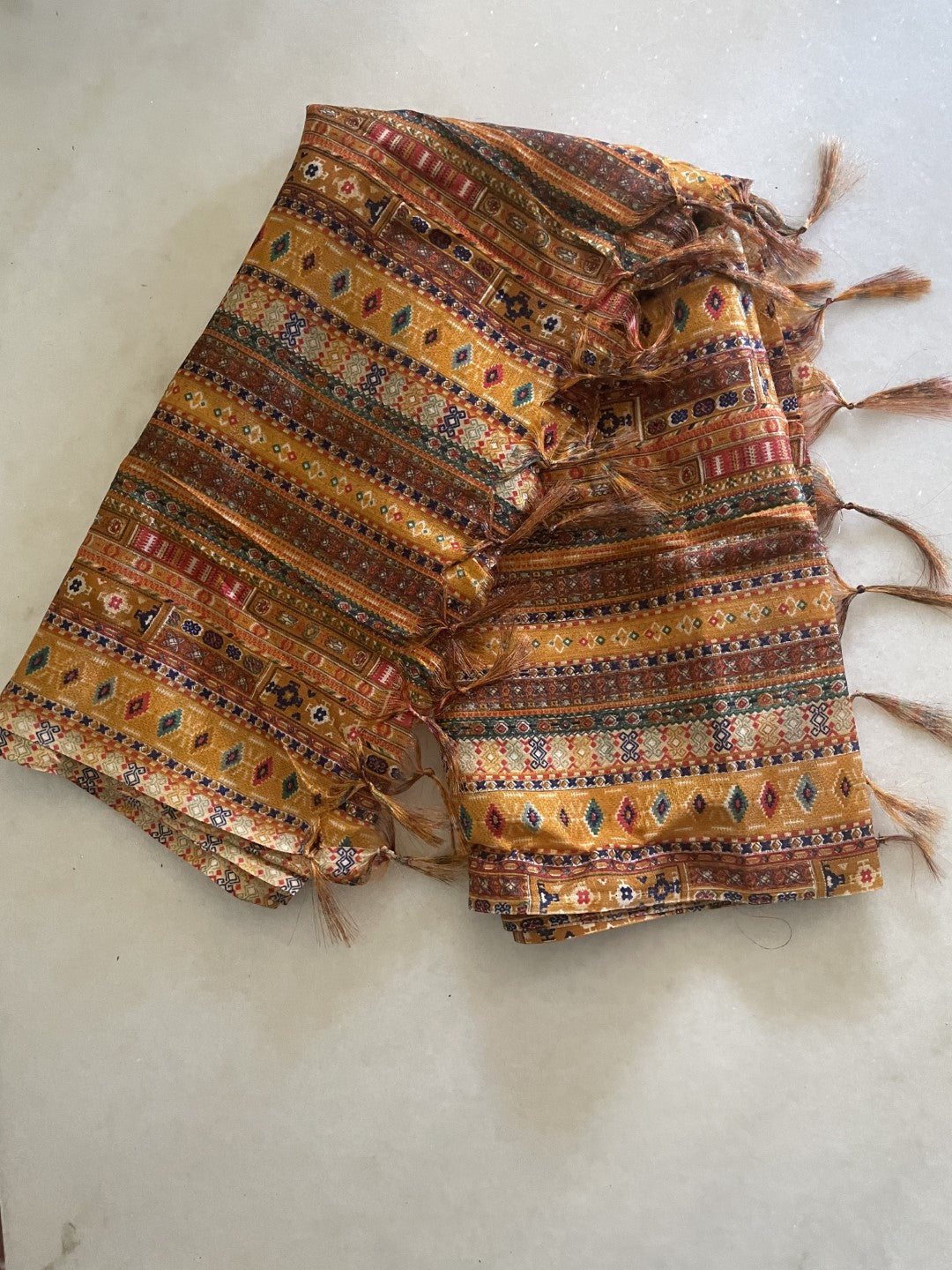 Printed Indian dupatta