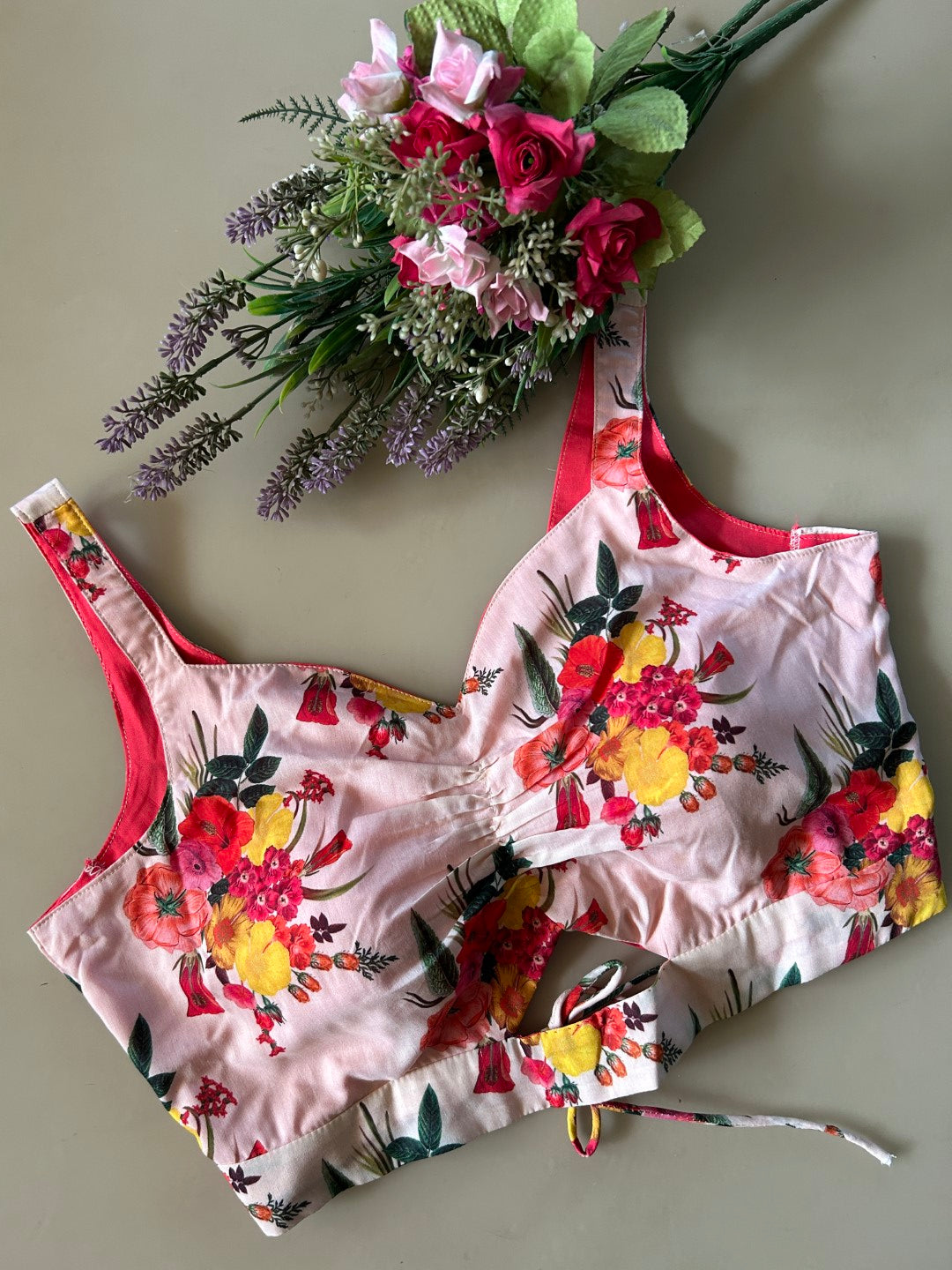 Designer Floral Blouse