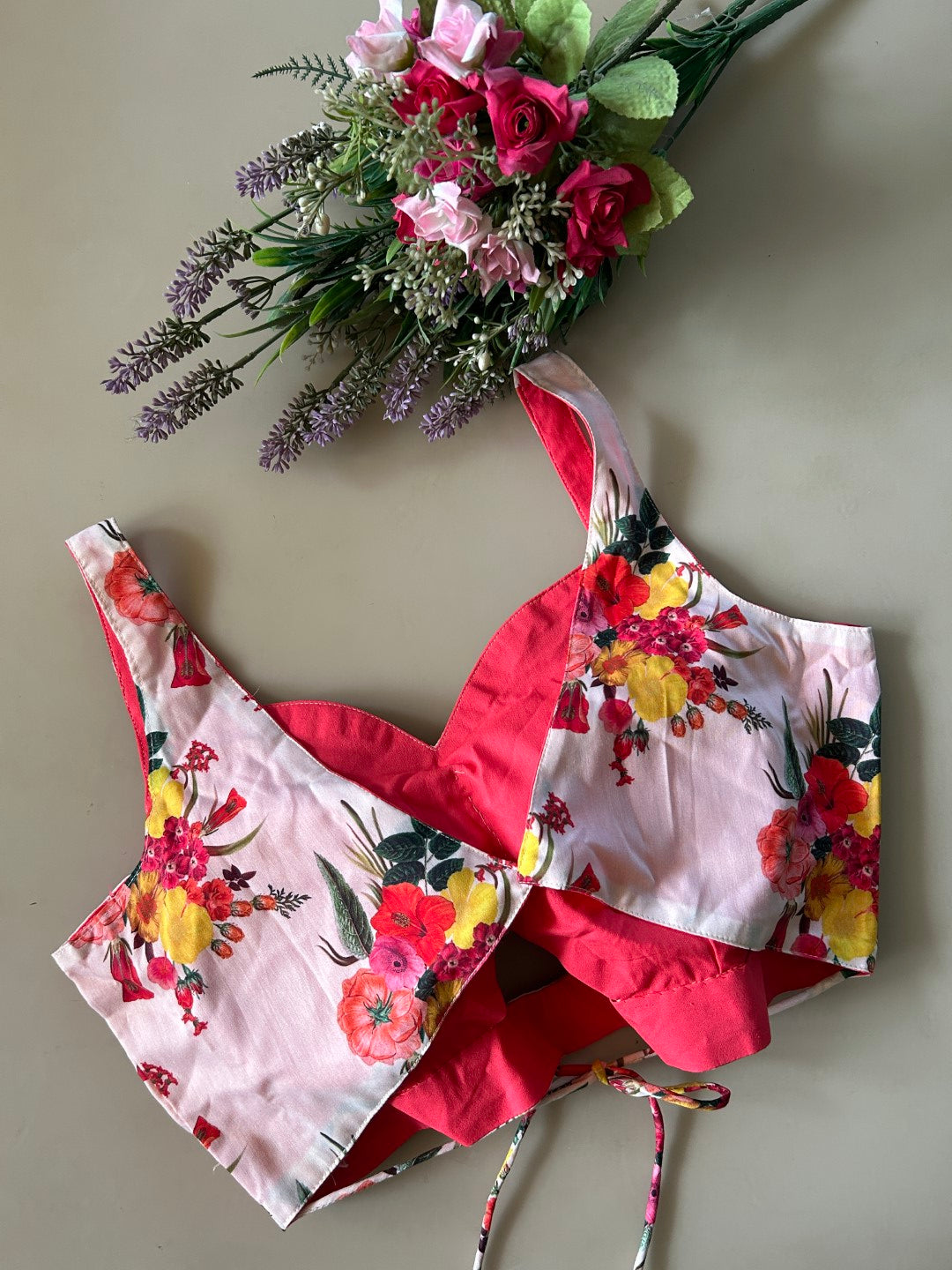 Designer Floral Blouse