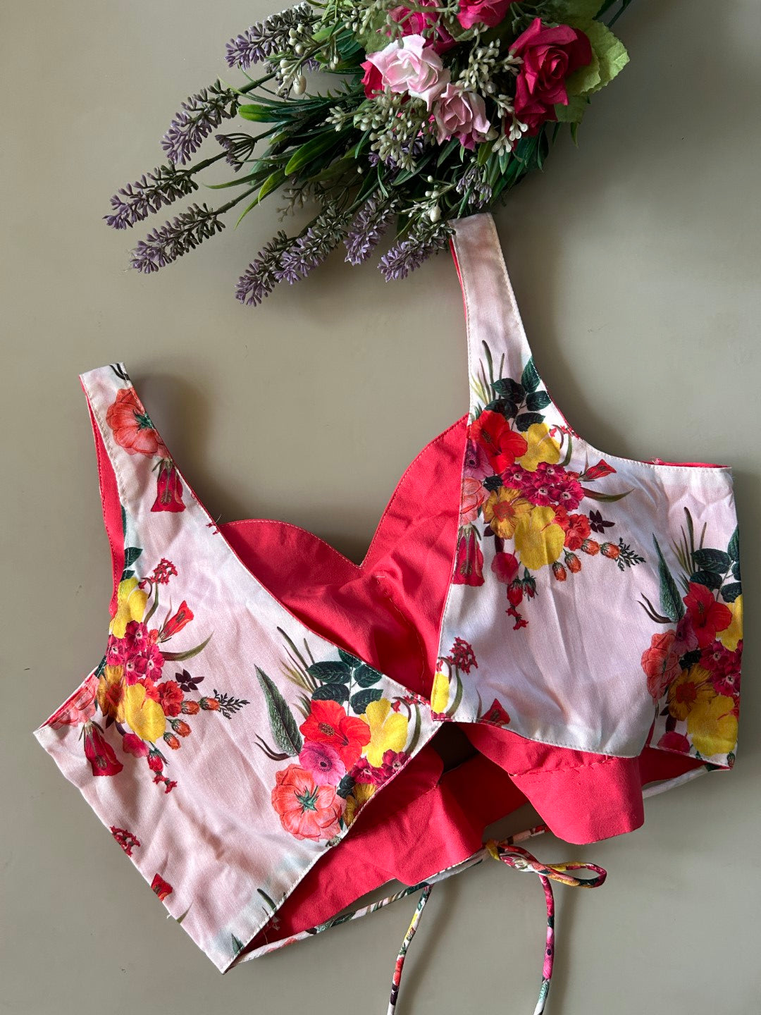 Designer Floral Blouse