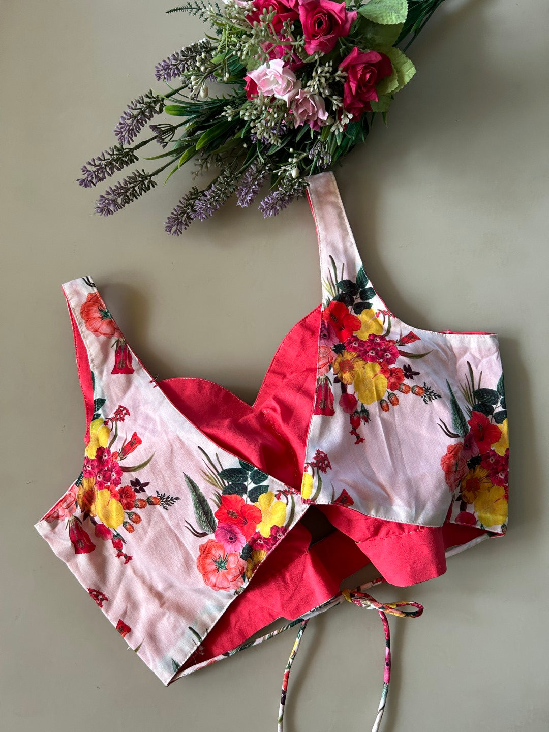 Designer Floral Blouse