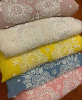 Pure Mul handwork chikankari Kurta Dupatta set
