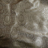 Golden Banarasi Brocade fabric