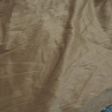 Golden Semi Raw Silk Fabric