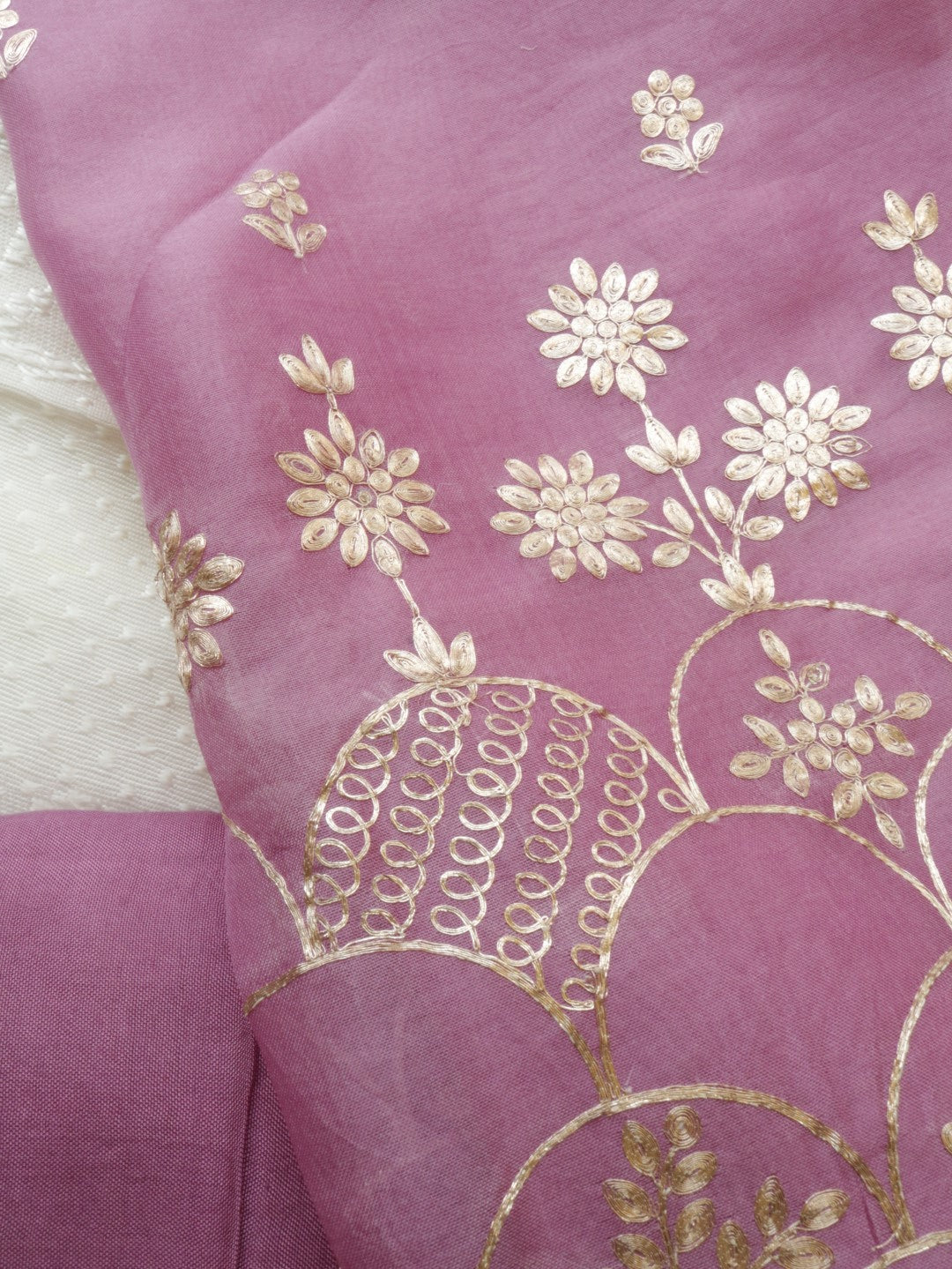 Pure Organza dress material