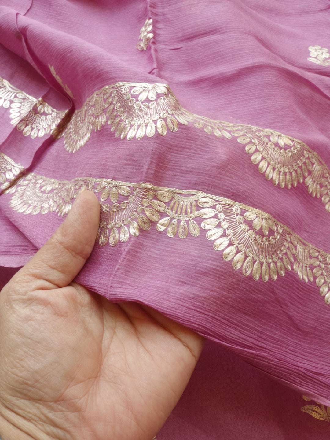 Pure Organza dress material