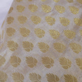 Banarasi Booti on Chanderi fabric for blouse
