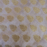 Banarasi Booti on Chanderi fabric for blouse